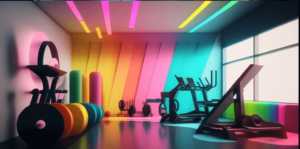 futuristic gym