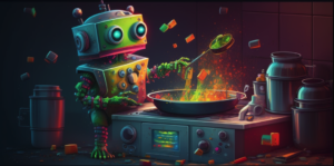 robot cooking meal plan