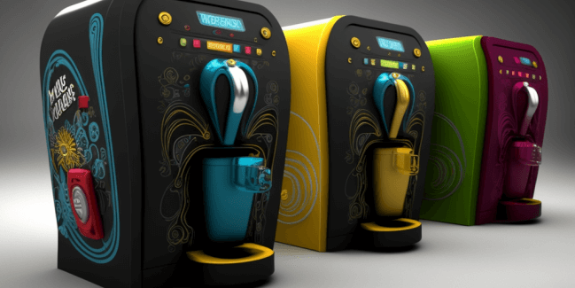 coffee machine concept