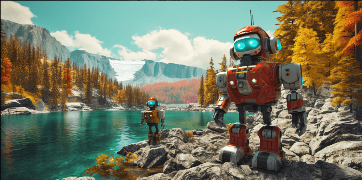 robots visit canada